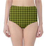 MacLachlan Tartan High-Waist Bikini Bottoms