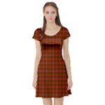 Bruce Tartan Short Sleeve Skater Dress