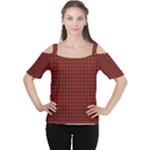 Chisholm Tartan Women s Cutout Shoulder Tee