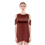Chisholm Tartan Women s Cutout Shoulder Dress