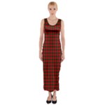 Chisholm Tartan Fitted Maxi Dress