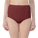 Chisholm Tartan High-Waist Bikini Bottoms