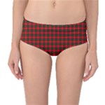 Chisholm Tartan Mid-Waist Bikini Bottoms