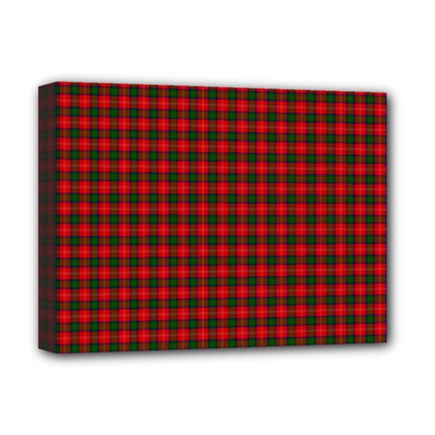 Chisholm Tartan Deluxe Canvas 16  x 12  (Stretched) from ArtsNow.com