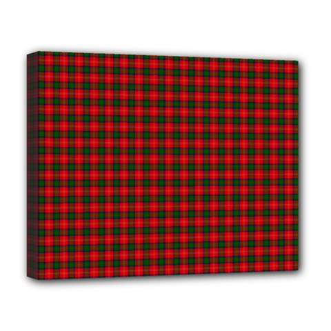 Chisholm Tartan Deluxe Canvas 20  x 16  (Stretched) from ArtsNow.com