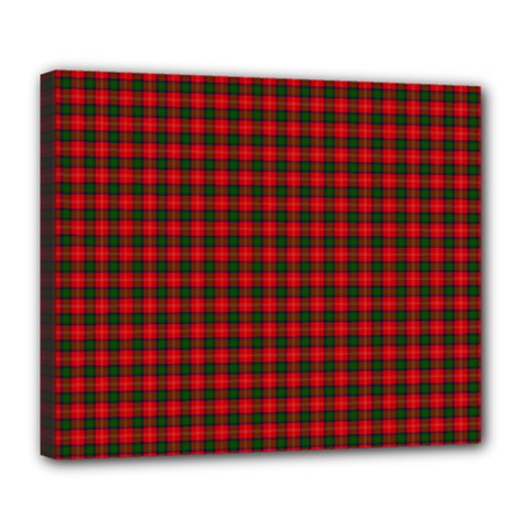 Chisholm Tartan Deluxe Canvas 24  x 20  (Stretched) from ArtsNow.com