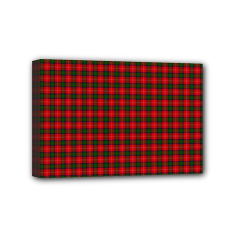 Chisholm Tartan Mini Canvas 6  x 4  (Stretched) from ArtsNow.com