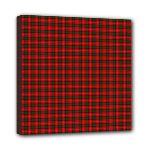 Chisholm Tartan Mini Canvas 8  x 8  (Stretched) from ArtsNow.com