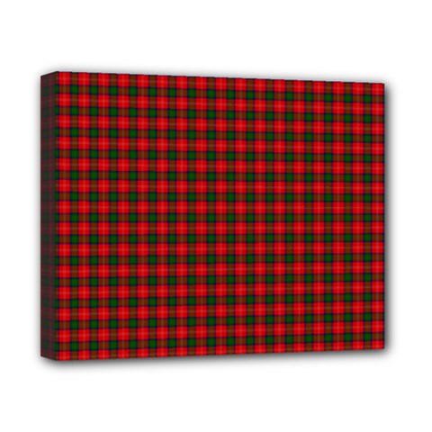 Chisholm Tartan Canvas 10  x 8  (Stretched) from ArtsNow.com