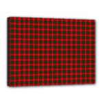 Chisholm Tartan Canvas 16  x 12  (Stretched)