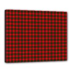 Chisholm Tartan Canvas 20  x 16  (Stretched)