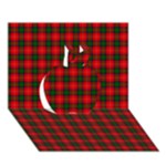 Chisholm Tartan Apple 3D Greeting Card (7x5)