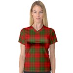 Comyn Tartan Women s V-Neck Sport Mesh Tee