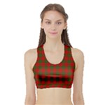Comyn Tartan Women s Sports Bra with Border