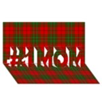 Comyn Tartan #1 MOM 3D Greeting Cards (8x4)