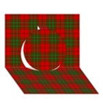 Comyn Tartan Circle 3D Greeting Card (7x5)