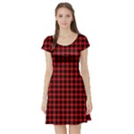 Cunningham Tartan Short Sleeve Skater Dress