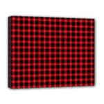 Cunningham Tartan Deluxe Canvas 20  x 16  (Stretched)