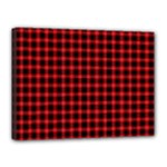 Cunningham Tartan Canvas 16  x 12  (Stretched)