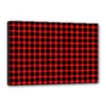 Cunningham Tartan Canvas 18  x 12  (Stretched)