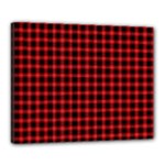 Cunningham Tartan Canvas 20  x 16  (Stretched)