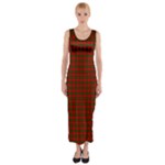 Dunbar Tartan Fitted Maxi Dress