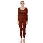 Dunbar Tartan Long Sleeve Catsuit