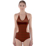 Dunbar Tartan Cut-Out One Piece Swimsuit