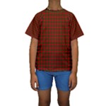 Dunbar Tartan Kid s Short Sleeve Swimwear
