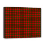Dunbar Tartan Deluxe Canvas 20  x 16  (Stretched)