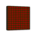 Dunbar Tartan Mini Canvas 4  x 4  (Stretched)