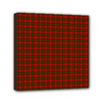 Dunbar Tartan Mini Canvas 6  x 6  (Stretched)