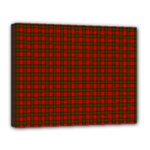 Dunbar Tartan Canvas 14  x 11  (Stretched)