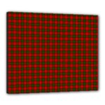 Dunbar Tartan Canvas 24  x 20  (Stretched)
