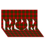 Dunbar Tartan MOM 3D Greeting Card (8x4)
