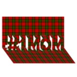 Dunbar Tartan #1 MOM 3D Greeting Cards (8x4)