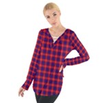 Hamilton Tartan Women s Tie Up Tee