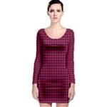 Hamilton Tartan Long Sleeve Bodycon Dress