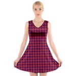 Hamilton Tartan V-Neck Sleeveless Dress