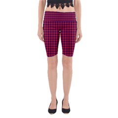 Hamilton Tartan Yoga Cropped Leggings from ArtsNow.com