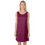 Hamilton Tartan Sleeveless Satin Nightdress