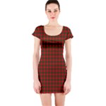 Kerr Tartan Short Sleeve Bodycon Dress
