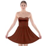 Kerr Tartan Strapless Bra Top Dress