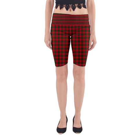 Kerr Tartan Yoga Cropped Leggings from ArtsNow.com