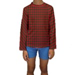 Kerr Tartan Kid s Long Sleeve Swimwear