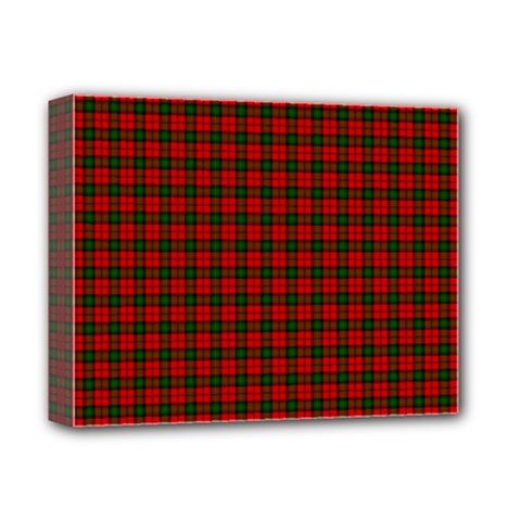 Kerr Tartan Deluxe Canvas 14  x 11  (Stretched) from ArtsNow.com