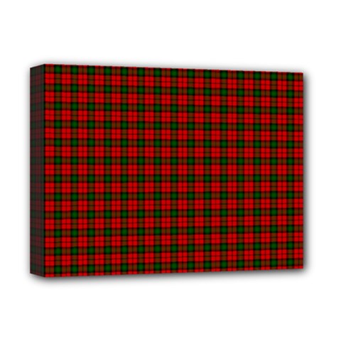 Kerr Tartan Deluxe Canvas 16  x 12  (Stretched) from ArtsNow.com