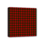 Kerr Tartan Mini Canvas 4  x 4  (Stretched)