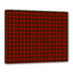 Kerr Tartan Canvas 20  x 16  (Stretched)