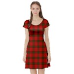 MacDougall Tartan Short Sleeve Skater Dress